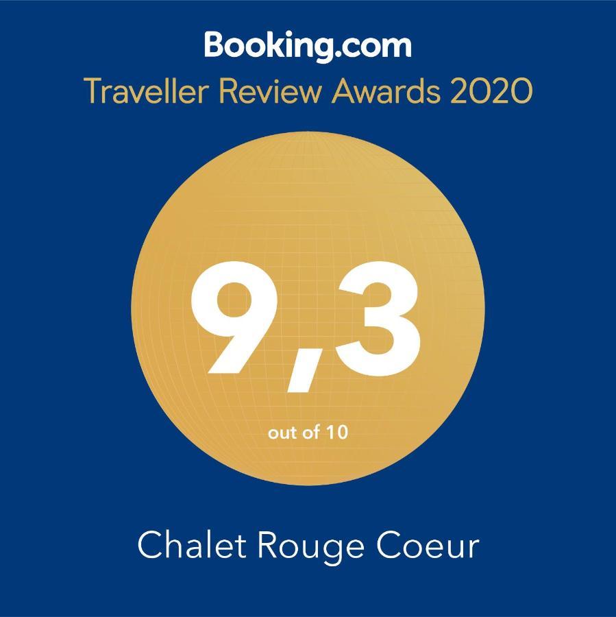 Chalet Rouge Coeur Bex Exterior foto