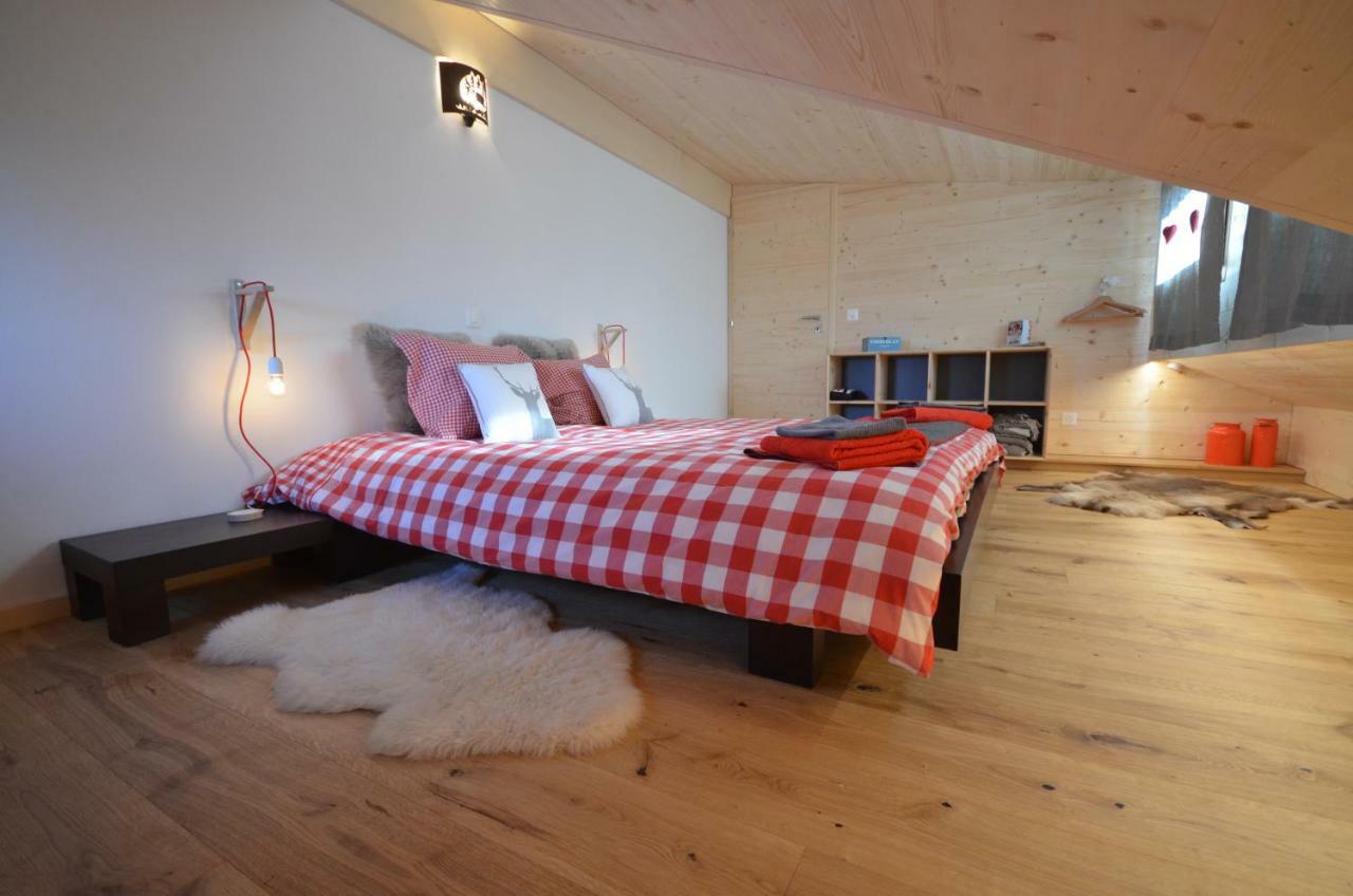 Chalet Rouge Coeur Bex Exterior foto