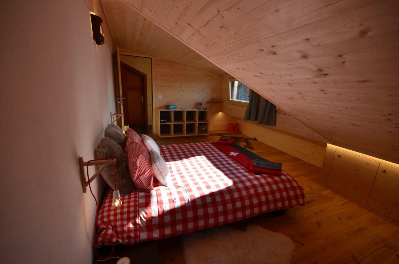 Chalet Rouge Coeur Bex Exterior foto