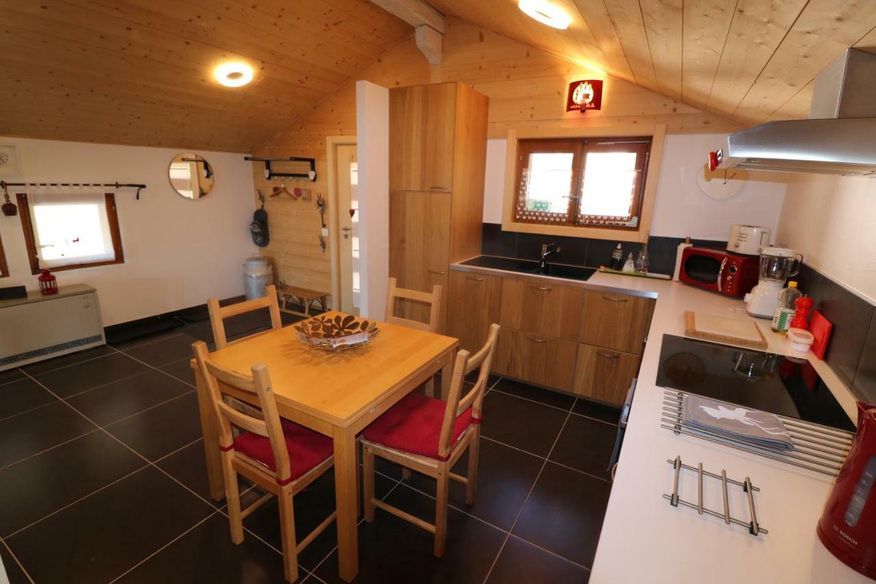 Chalet Rouge Coeur Bex Exterior foto