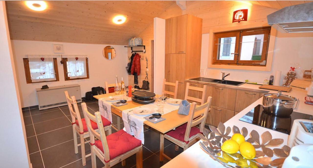 Chalet Rouge Coeur Bex Exterior foto