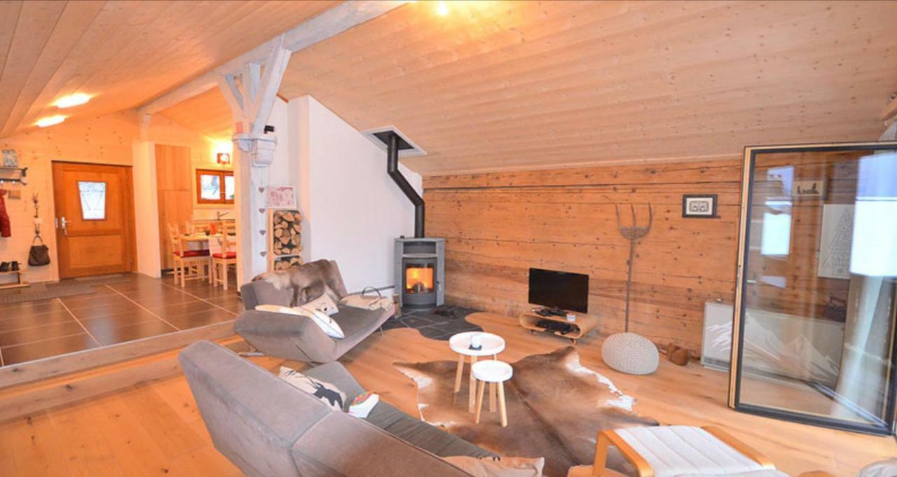 Chalet Rouge Coeur Bex Exterior foto